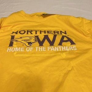Authentic Brand women's Northern Iowa Panthers long sleeve Tshirt, size L